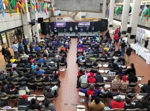 The SEIU Michigan State Council held a gubernatorial forum April 16, 2018. 